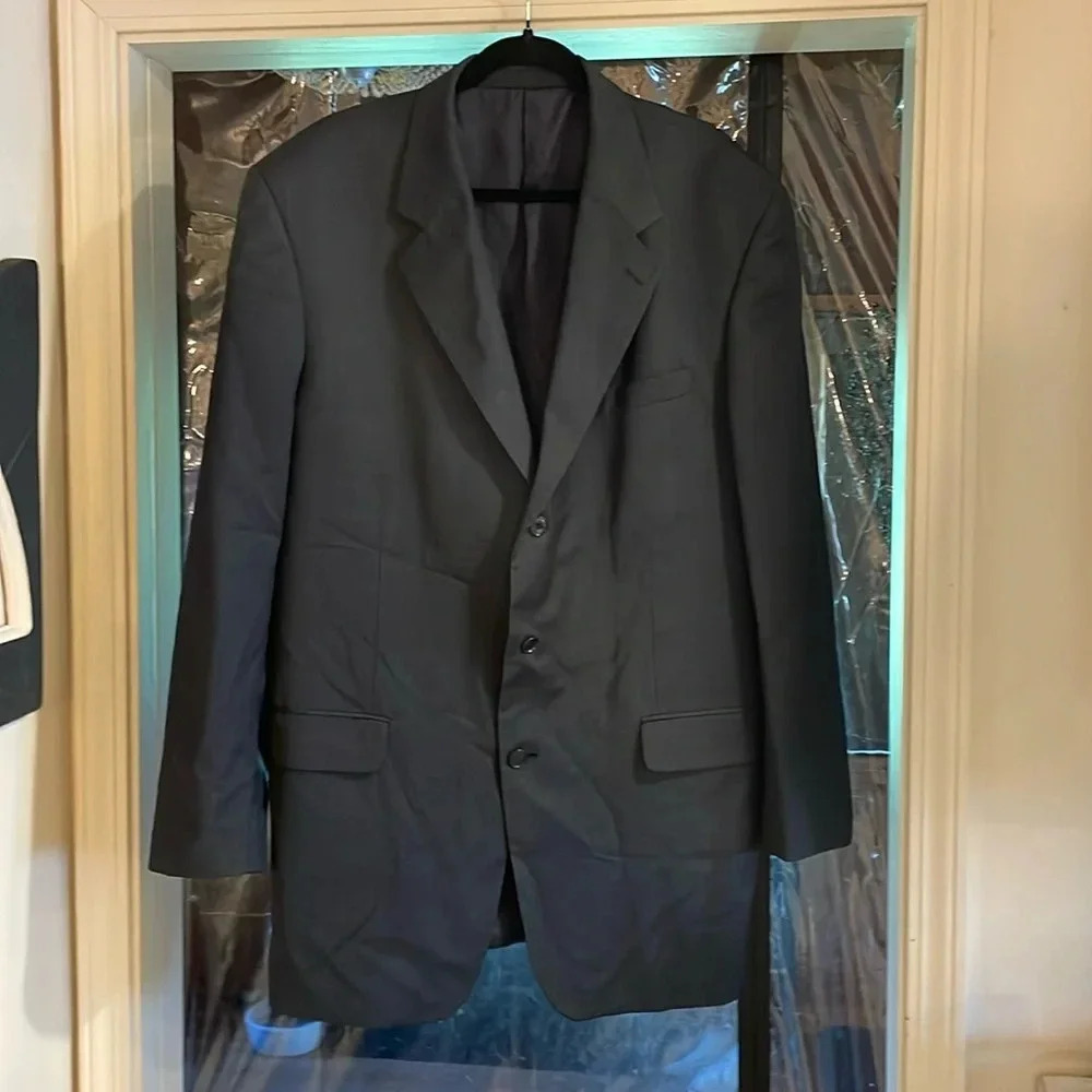 Jones NY Men’s Blazer, 46L, Navy Blue